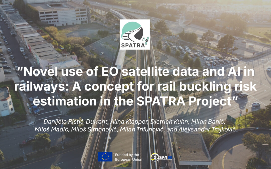 New Publication from the SPATRA Project on Rail Buckling Risk Estimation Using Satellite Data and AI