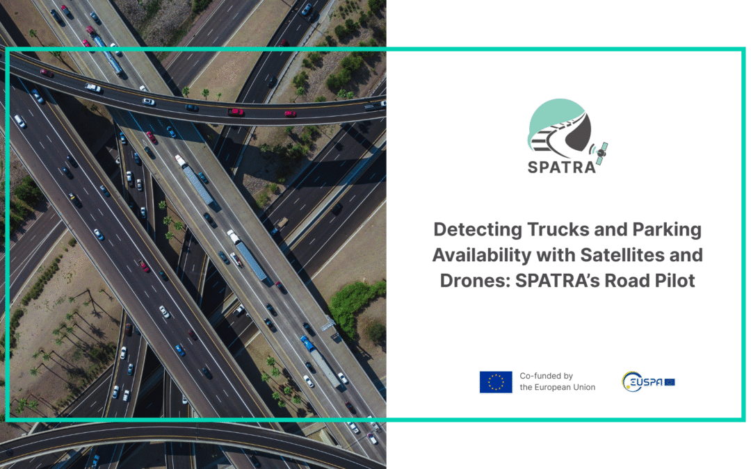 Detecting Trucks and Parking Availability with Satellites and Drones: SPATRA’s Road Pilot